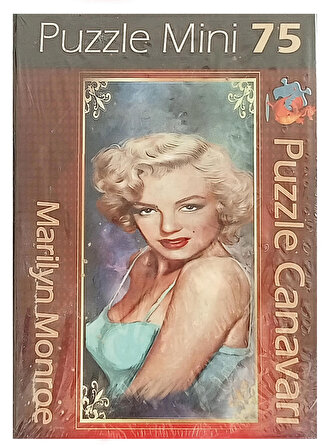Puzzle Canaavarı Marilyn Monroe 7+ Yaş Büyük Boy Puzzle 75 Parça