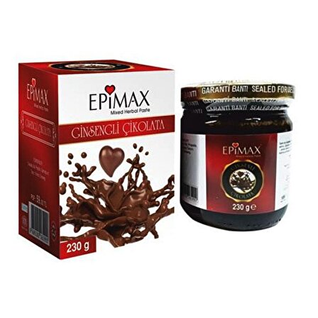 Epimax Ginsengli Çikolata 240Gr