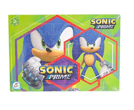 FABBATOYS Sonic 48 Parça Frame Puzzle