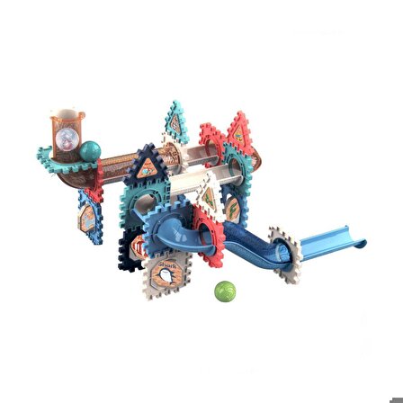 FABBATOYS Toy Brick 3D Yapı ve Tasarım Blokları 57 Parça 