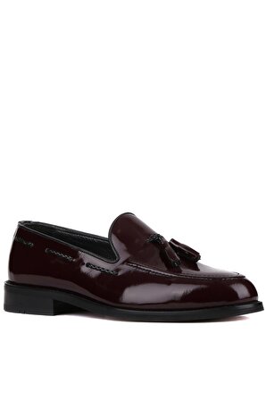 Shoetyle - Bordo Rugan Deri Erkek Klasik Ayakkabı 250-2350