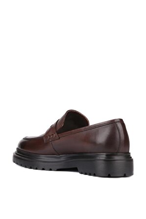 Shoetyle - Kahverengi Deri Erkek Klasik Ayakkabı 250-2371