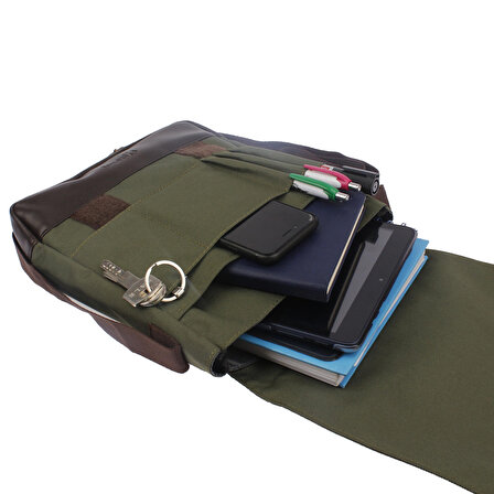 bizoon x352 Dikey omuz askılı  postacı çanta