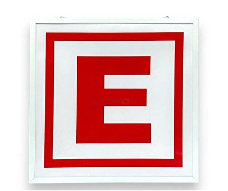 Eczane E Logo Yeni Nesil 60x60cm Eczafon