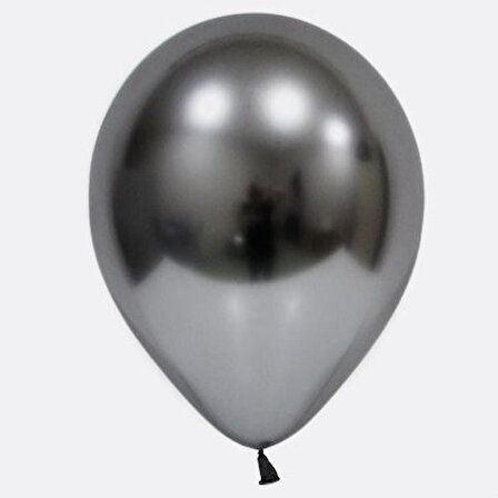 Balon Krom 12" 5li Uzay Gri