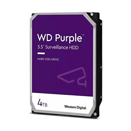 Western Digital Purple WD42PURZ 3.5" 4TB 256MB 5400 Rpm 7/24 Güvenlik HDD