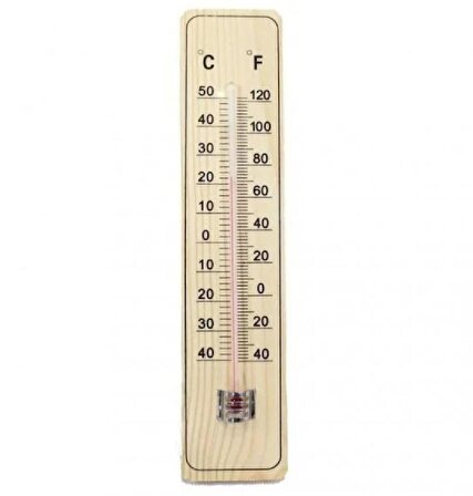 Kiwi Ahşap Termometre