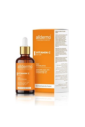 Alldermo Vitamin C  Leke Karşıtı Cilt Aydınlatıcı Serum 30ml