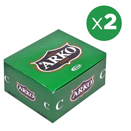 Arko Classic Yağlı Krem 20 Cc 12'li x 2 Kutu