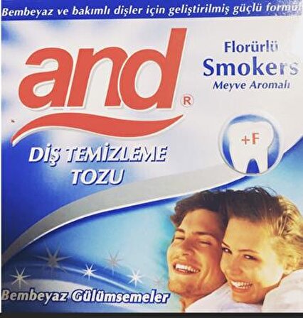AND DİŞ TOZU SMOKERS 40GR