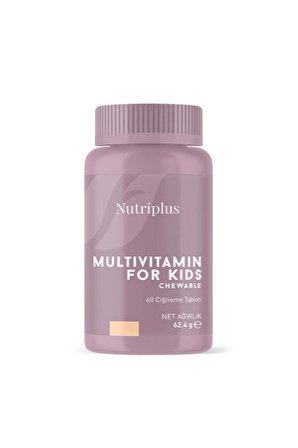 Nutrıplus Multıvıtamın Çocuk 6 Çiğneme Tableti