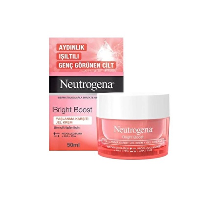 Neutrogena Bright Boost Yaşlanma Karşıtı Jel Krem 50 ML