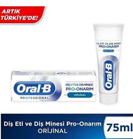 Oral-B Professional Diş Eti ve Diş Minesi Pro Onarım Diş Macunu 75 ML