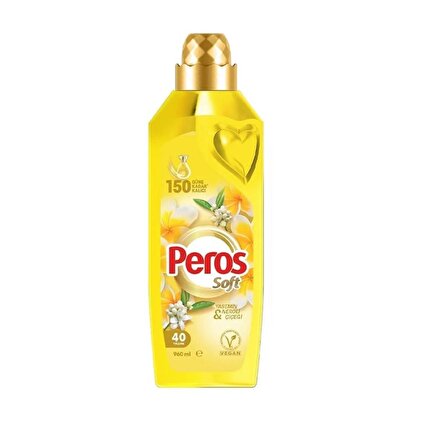 Peros Soft Neroli Çiçeği - Yasemin Konsantre 40 Yıkama Yumuşatıcı 960 ml