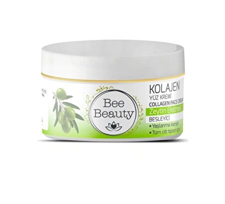 Bee Beauty Zeytin Ekstresi Kolajen Yüz Kremi 50 ML