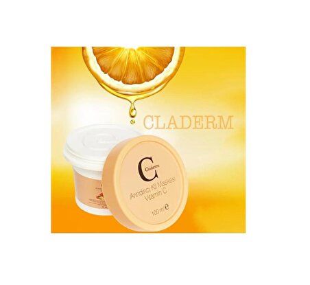Claderm Vitamin C Arındırıcı Kil Maskesi 100 ML