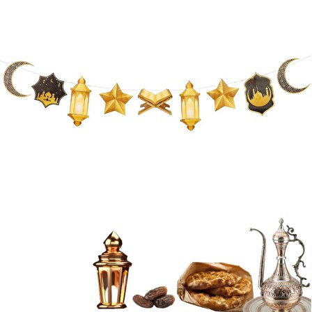 Ramazan Dekoratif Süs - Gold