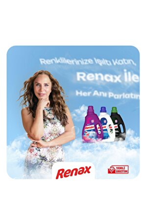 Renax Sıvı Çamaşır Deterjanı Renkliler 2520 ml - 3 Lü Paket