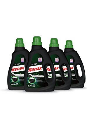 Renax Sıvı Çamaşır Deterjanı Siyahlar 2520 ml - 4 Lü Paket