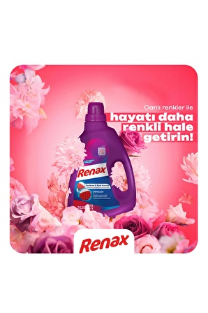 Renax Sıvı Çamaşır Deterjanı 2520 ml - 3 Lü Paket (Renkliler + Beyazlar + Siyahlar)