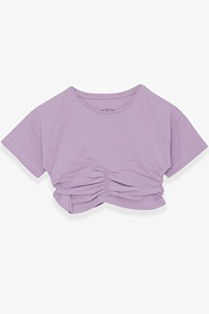 Escabel Kız Çocuk Tişört Basic 5-14 Yaş, Lila