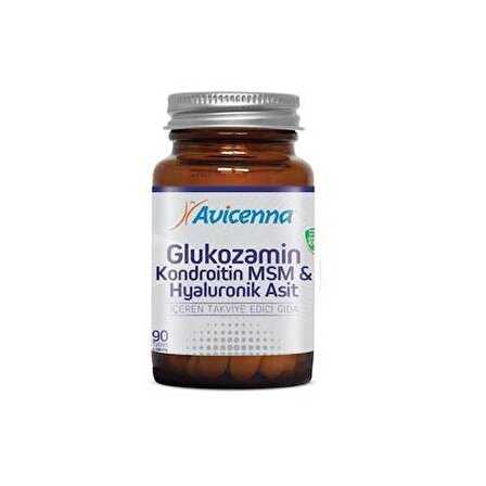 Avicenna Glukozamine Kondroitin+Msm Hyaluronik Asit 90 Tablet