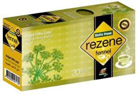 Shiffa Home Rezene Organik Bardak Poşet Bitki Çayı 20'li 
