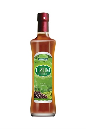 Aksu Vital Üzüm Sirkesi 500 Ml