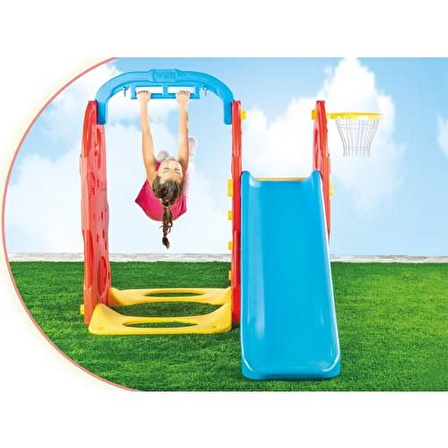 Dolu 4 ü 1 Arada Oyun Parkı 3023 4 in 1 Playground