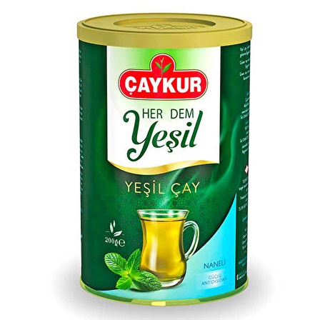 Çaykur Naneli Organik Dökme Bitki Çayı 200 gr 