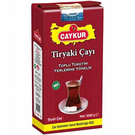 Çaykur Tiryaki Dökme Siyah Çay 5 kg