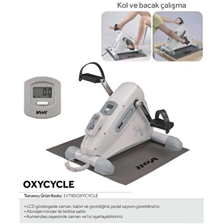 Voit Oxycycle Egzersiz Kondisyon Bisikleti Beyaz
