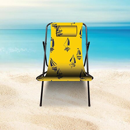 Voit Katlanabilir Kamp Ve Plaj Sandalyesi Şezlong Yastıklı
