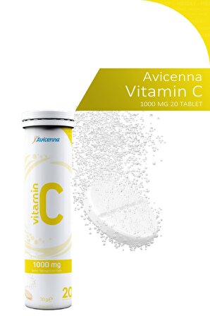 Vitamin C - 1000mg - 20 Tablet - 8690129129151