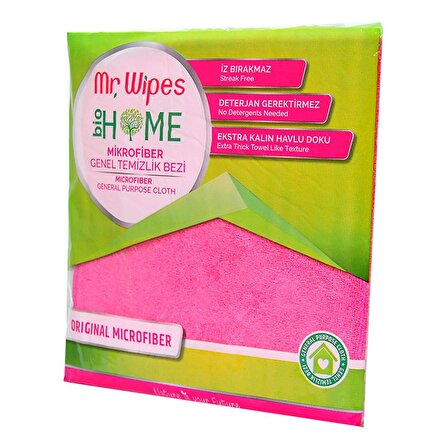 Mr. Wipes Microfiber Genel Temizlik Bezi 1 Ad