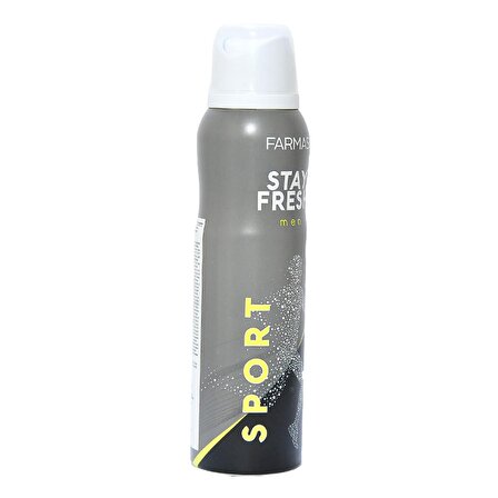 Farmasi Stay Fresh Sport Pudrasız Erkek Sprey Deodorant 150 ml