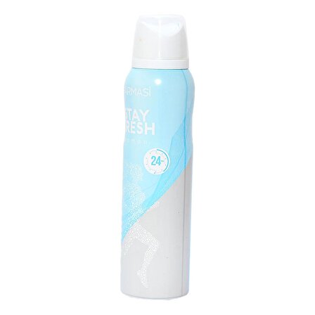 Farmasi Stay Fresh Comfort Antiperspirant Ter Önleyici Leke Yapmayan Kadın Sprey Deodorant 150 ml