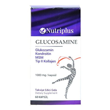 Nutriplus Glukozamin Kondroitin 60 Kapsül