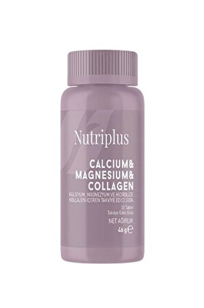 Nutriplus Nutrıplus Calcıum & Magnesıum & Collagen 30 Tablet