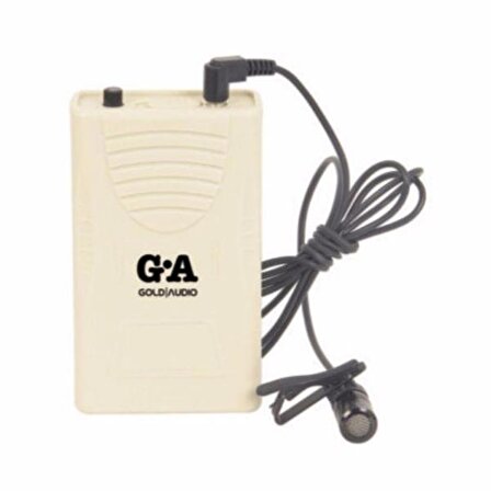 Gold Audio GA200Y Yaka Mikrofonlu Seyyar Taşınabilir Şarjlı Anfi