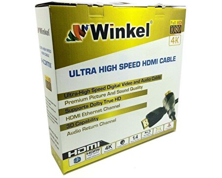 Winkel 10Metre Full HD 4K UHD HDMI Kablo