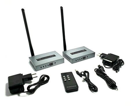 DTECH DT-7060 Wireless HDMI Extender 50m Kablosuz HDMI Aktarıcı