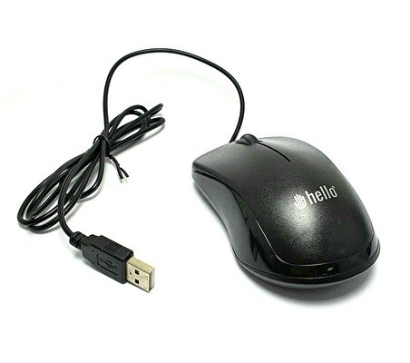 Hello HL-38 1000DPI Kablolu USB Mouse