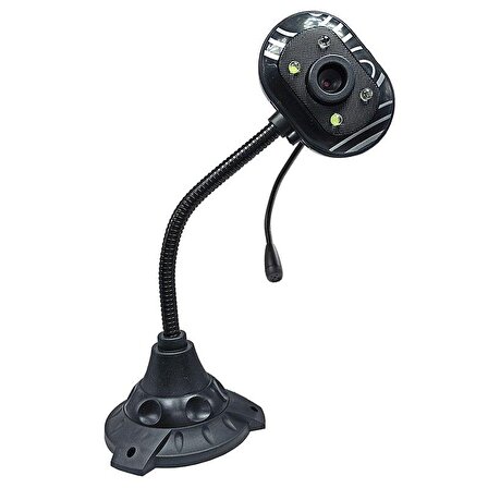 Powermaster PWR-2967 0.3Mp 640x480 Mikrofonlu Ledli Webcam