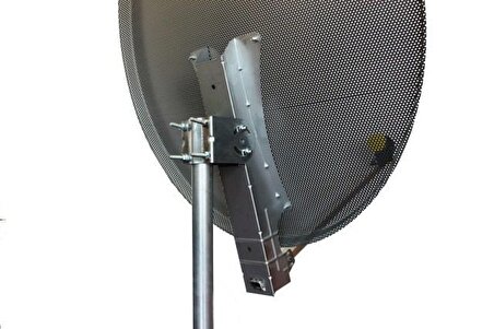 BAFF 95cm Delikli Ofset Çanak Anten - Antrasit