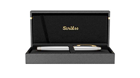 Scrikss Roller Kalem 35 Gold-Chrome