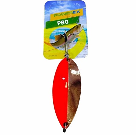 Powerex Pro 26gr. 6.5 cm. 6827 Metal Kaşık Sahte Yem