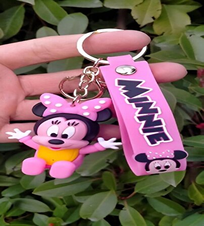 Anahtarlık, Pink Minnie, Sevimli Kahramanlar, Sevgililer günü hediye