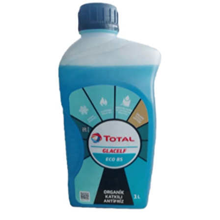 Total Glacelf Eco Bs Organik Mavi Antifriz 1LT