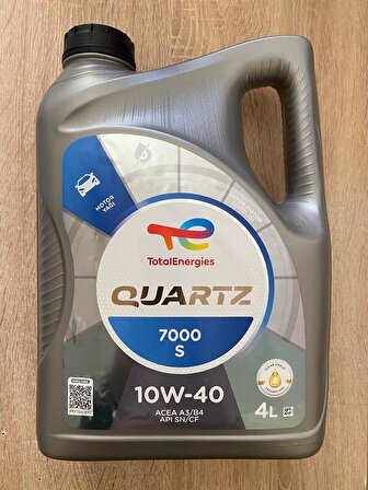 Total Quartz 7000 S 10W-40 4L Dolum Yılı 2022